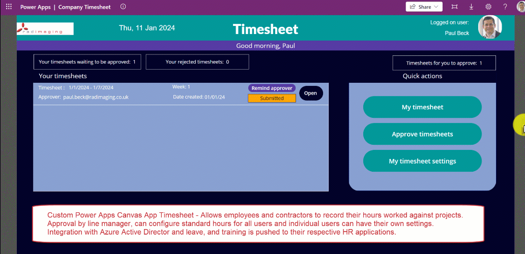 Deliver in 4 working days